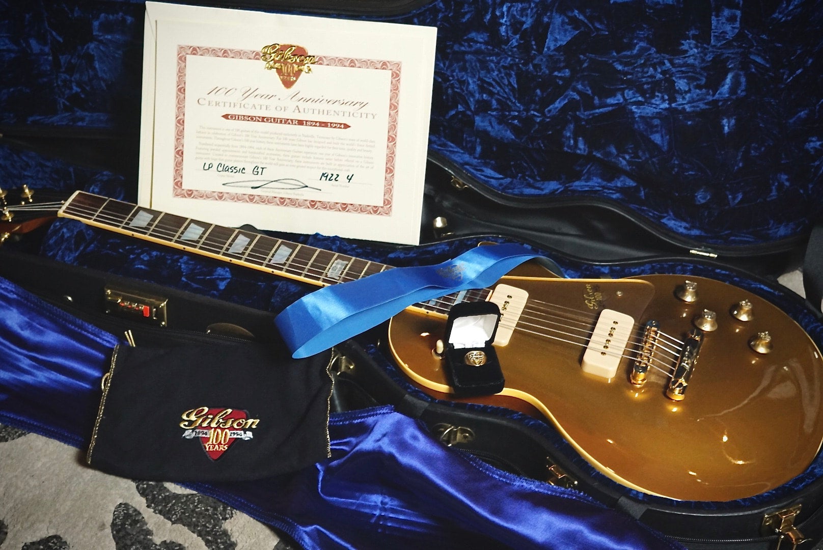 1994 Gibson Les Paul Gold Top Centennial 100th Anniversary | Riff ...